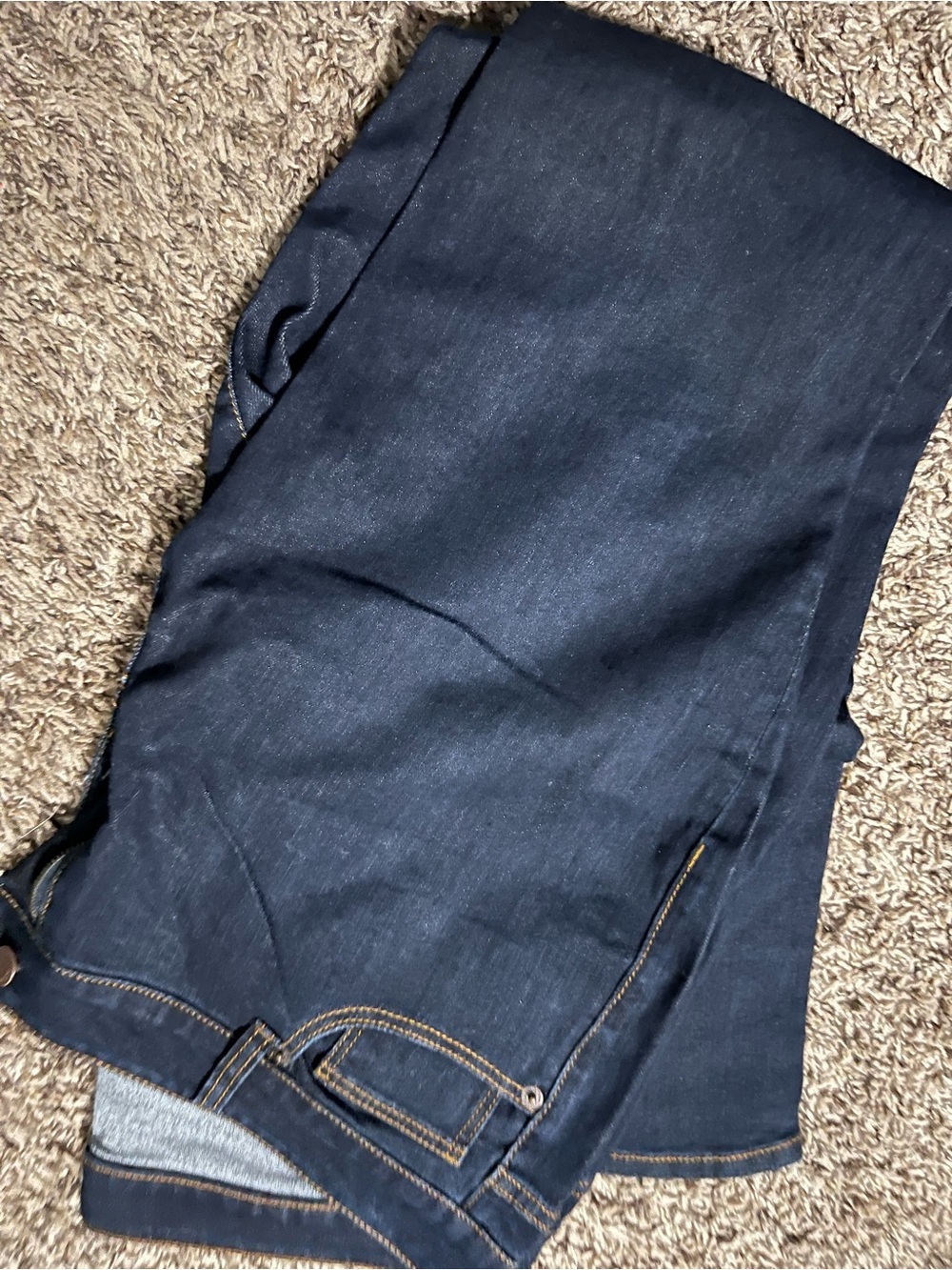 Westport Dark Indigo Jeans with Contrast Stitching